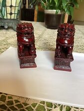 Resin foo dogs for sale  LEICESTER