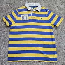 Polo Ralph Lauren Blue Yellow Custom Fit Shirt CLASS-K1 Kayak Mens Size XXL for sale  Shipping to South Africa