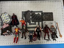 Marvel Legends/Diamond Select Lote De 8 Com Base Wolverine, Thor, Deadpool Magneto., usado comprar usado  Enviando para Brazil