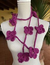 Collana crochet granny usato  Carini