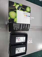 HP 953 4 pack ink cartridges for HP OfficeJet Pro 7740 Wide All-in-One (50% Left for sale  Shipping to South Africa