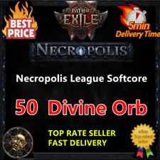 Path of Exile 50x Divine Orb Necropolis League Softcore POE Necropolis PC Fast comprar usado  Enviando para Brazil