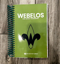 Webelos official spiral for sale  Sandy