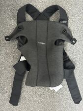 BabyBjörn 3D Jersey Baby Carrier Mini - Dark Grey [used] for sale  Shipping to South Africa