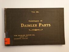 Daimler catalogue parts for sale  NORWICH