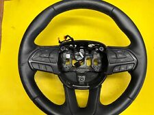 2015-2022 Dodge Charger Challenger Black Leather Steering Wheel OEM, used for sale  Shipping to South Africa