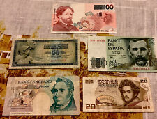 Banconote internazionali lotto usato  Palermo