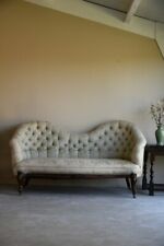 Victorian cream upholstered for sale  REDRUTH