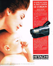 Occasion, PUBLICITE ADVERTISING 085  1995  HITACHI   caméscope VM-H80E d'occasion  Roquebrune-sur-Argens