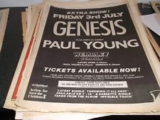 Genesis live wembley for sale  TEIGNMOUTH