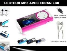LECTEUR MP3 ECRAN LCD POUR CARTE MICRO SD 2GO 4GO 8GO 16GO+CASQUE+MINI CABLE USB d'occasion  Farébersviller