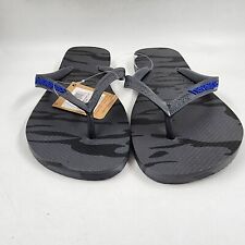 Chinelo de borracha camuflado Havaianas masculino estilo tanga cinza 11/12 EUA, usado comprar usado  Enviando para Brazil