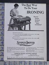 1919 simplex ironer for sale  Branch