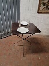 Tavolo ferro pieghevole giardino Italia Sec. XX h 70x53x54 3 Garden Iron table ^ comprar usado  Enviando para Brazil