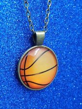 Basketball cabochon pendant for sale  Grove City
