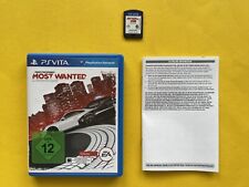 NEED for SPEED Most Wanted PS Vita PlayStation EA Spiel 5 4 f1 OVP Box PAL w NEU comprar usado  Enviando para Brazil