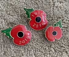 Genuine poppy badges for sale  CHELMSFORD