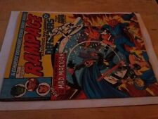 Marvel comics rampage for sale  GLASGOW