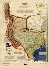 republic texas map for sale  San Antonio