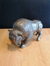 Antique bronze bull for sale  BOURNEMOUTH