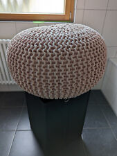 Strickhocker pouf sitzpouf gebraucht kaufen  Pfinztal