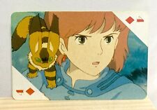 Cartão de jogo Teto Nausicaa do Vale do Vento Ghibli 1986 animação diamante, usado comprar usado  Enviando para Brazil