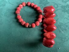 Two red coral for sale  LIVERSEDGE
