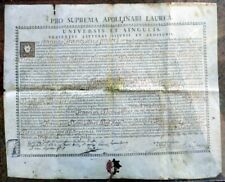 Diplome medecine 1771 d'occasion  Limogne-en-Quercy