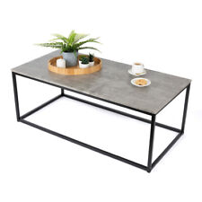 LIVIVO Home Industrial Coffee Table Modern Metal Frame Storage for Living Room for sale  Shipping to South Africa