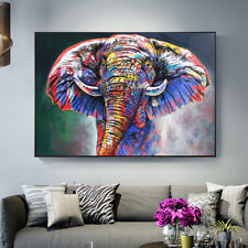 elephant paper painting artistic home decorative for sale  Shipping to Canada