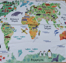 Map animals fabric for sale  Clayton