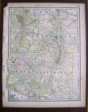 1889 map western for sale  Bar Harbor