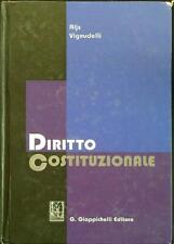 Diritto costituzionale vignude usato  Italia