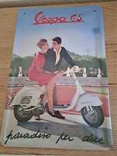 Vespa blechschild nostalgie gebraucht kaufen  Erding