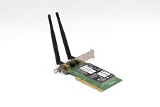 Adaptador sem fio Linksys WMP600N banda dupla PCI com antenas testado funcionando comprar usado  Enviando para Brazil