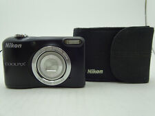Cámara digital Nikon Coolpix L29 16,1 MP negra probada segunda mano  Embacar hacia Argentina
