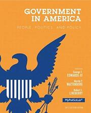 Used, Government in America People Politics and Policy by Edwards a la Carte for sale  Shipping to Canada