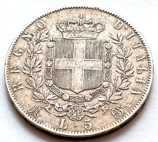 5 lire 1872 usato  Fiumicino