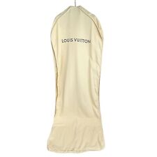 Bolso de prenda Louis Vuitton para abrigo/vestido protector 23""w x 63""h beige, usado segunda mano  Embacar hacia Argentina