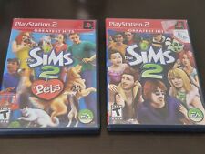 The Sims 2 Zwierzęta Gra na Playstation 2 PS2 Gra CIB Kompletna +GRA BONUSOWA! SIMS 2 na sprzedaż  Wysyłka do Poland