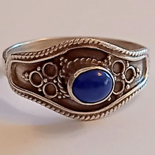 Used, Sterling Silver Ring Unusual Design Ethnic Steampunk Tribal 925 Stamped UK R.5 for sale  Shipping to South Africa