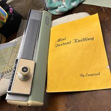 Vintage Empisal Mini Schnell Stricker Knitting Machine Original Box - UNTESTED for sale  Shipping to South Africa