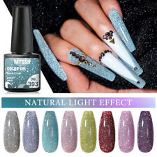 Mtssii 6ml esmalte reflexivo glitter gel espumante auroras unhas laser faça você mesmo comprar usado  Enviando para Brazil