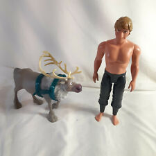Disney Frozen Sven Reindeer 9 "Figura Kristoff Figura 12" Doll Moose Mattel 2013 comprar usado  Enviando para Brazil