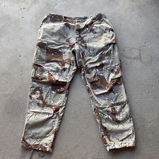 Pantalones militares XL regulares con chip de chocolate camuflaje marrón carga pantalones de combate desierto segunda mano  Embacar hacia Argentina