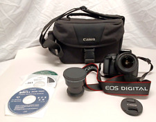 Cámara Canon EOS Rebel T3 con zoom de 18-55 mm/3,2X tele y estuche - sin probar - se vende como está segunda mano  Embacar hacia Argentina