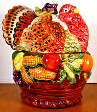 Rare turkey basket for sale  Shipping to Ireland