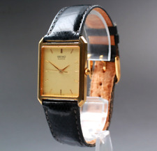 Novo Relógio Masculino Batt [Exc+5] Vintage Seiko 9021-5310 Mostrador Quadrado Dourado do Japão comprar usado  Enviando para Brazil