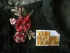 Stone roses embroidered for sale  LONDON