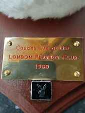 Playboy display plaque for sale  NEWTON AYCLIFFE